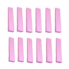 12 Pcs Fashion Women Rectangular Necklace Jewelry Storage Boxes  Pink