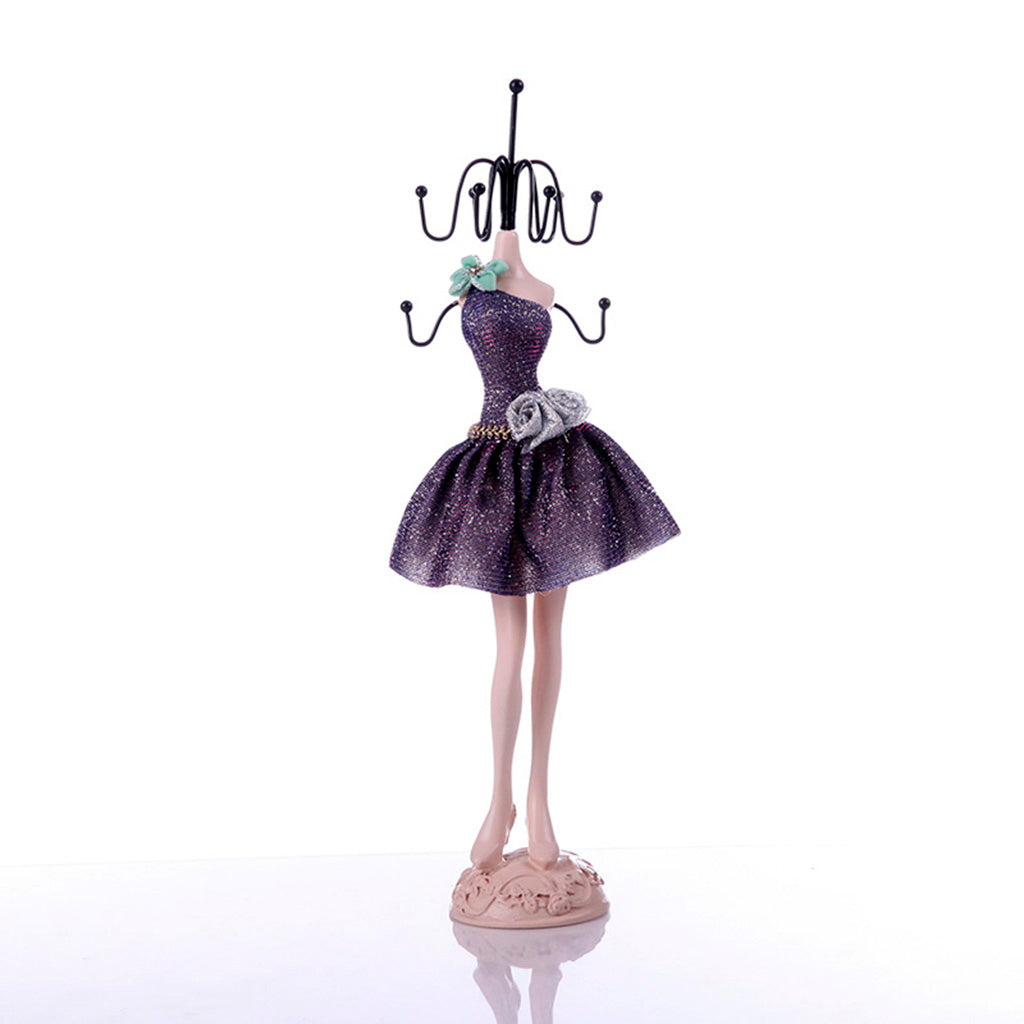 Charm Elegant Mannequin Jewelry Organizer Display Stand Hanging Model 3