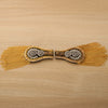 1 Pair Tassel Epaulette Shoulder Board Mark Costume Brooch Badges Gold