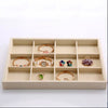 Ring Earrings Necklace Jewelry Display Organizer Box Tray Showcase Holder #1