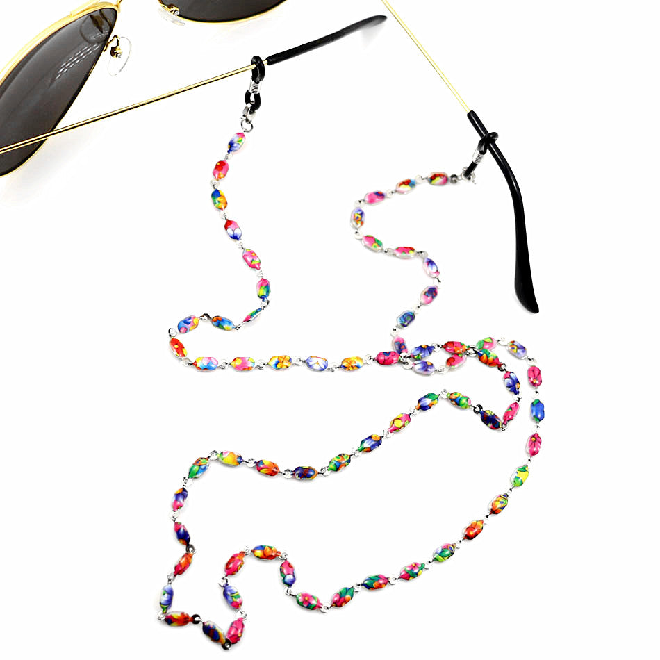 Stainless Steel Chain Eyeglass Spectacles Sunglasses Neck Holder Colorful