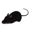 Moving Funny Wireless Electronic Remote Control Mouse Pets Cats Toy Black