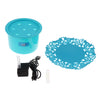 Pet Fountain Cat Dog Water Dispenser with Pump Automatic Water Bowl Fountain Blue