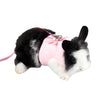 Soft Small Animal Pet Hamster Chinchilla Harness Vest Leash Lead  Pink S