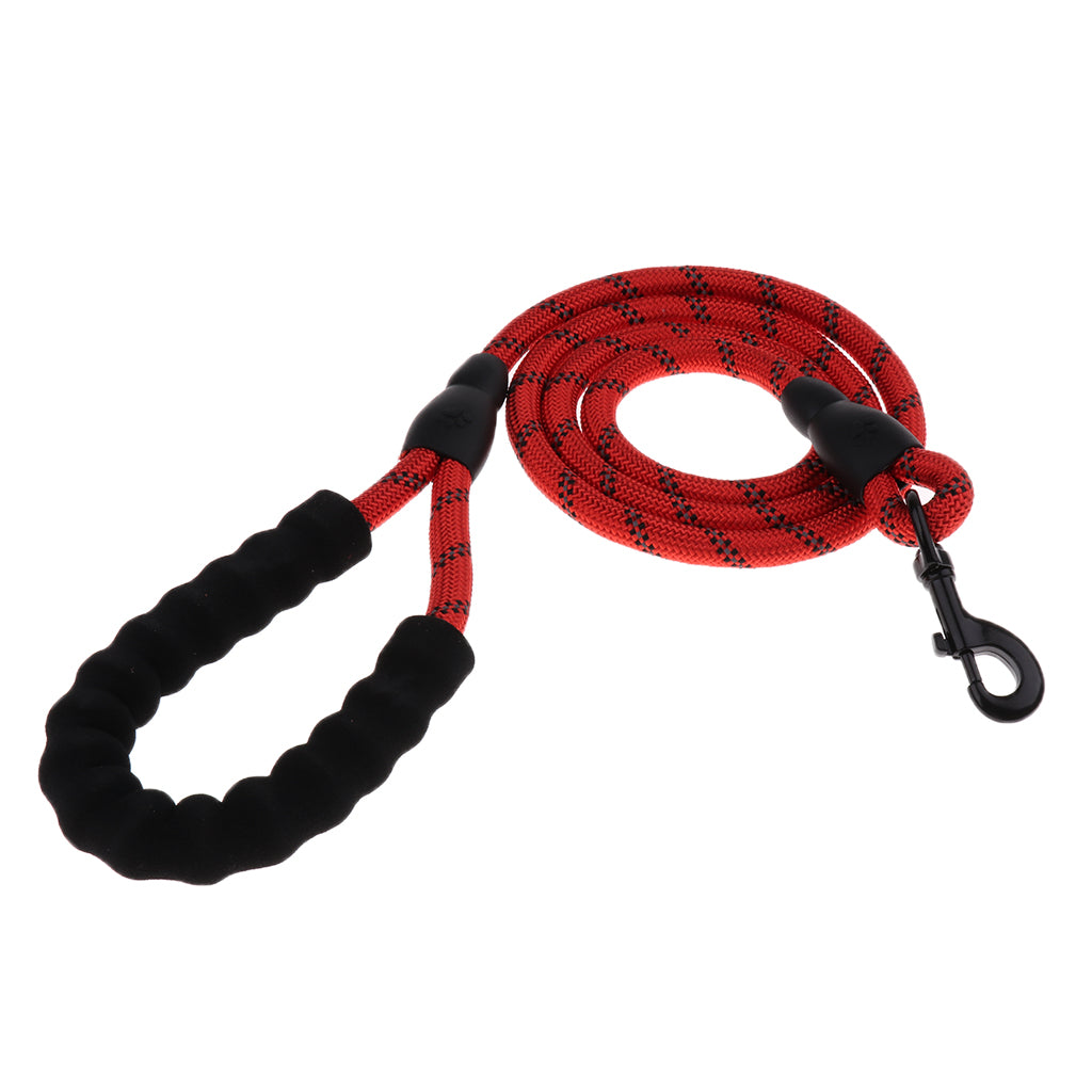 Reflective Dog Harness Set Puppy Leash Training Collar Traction Rope Red