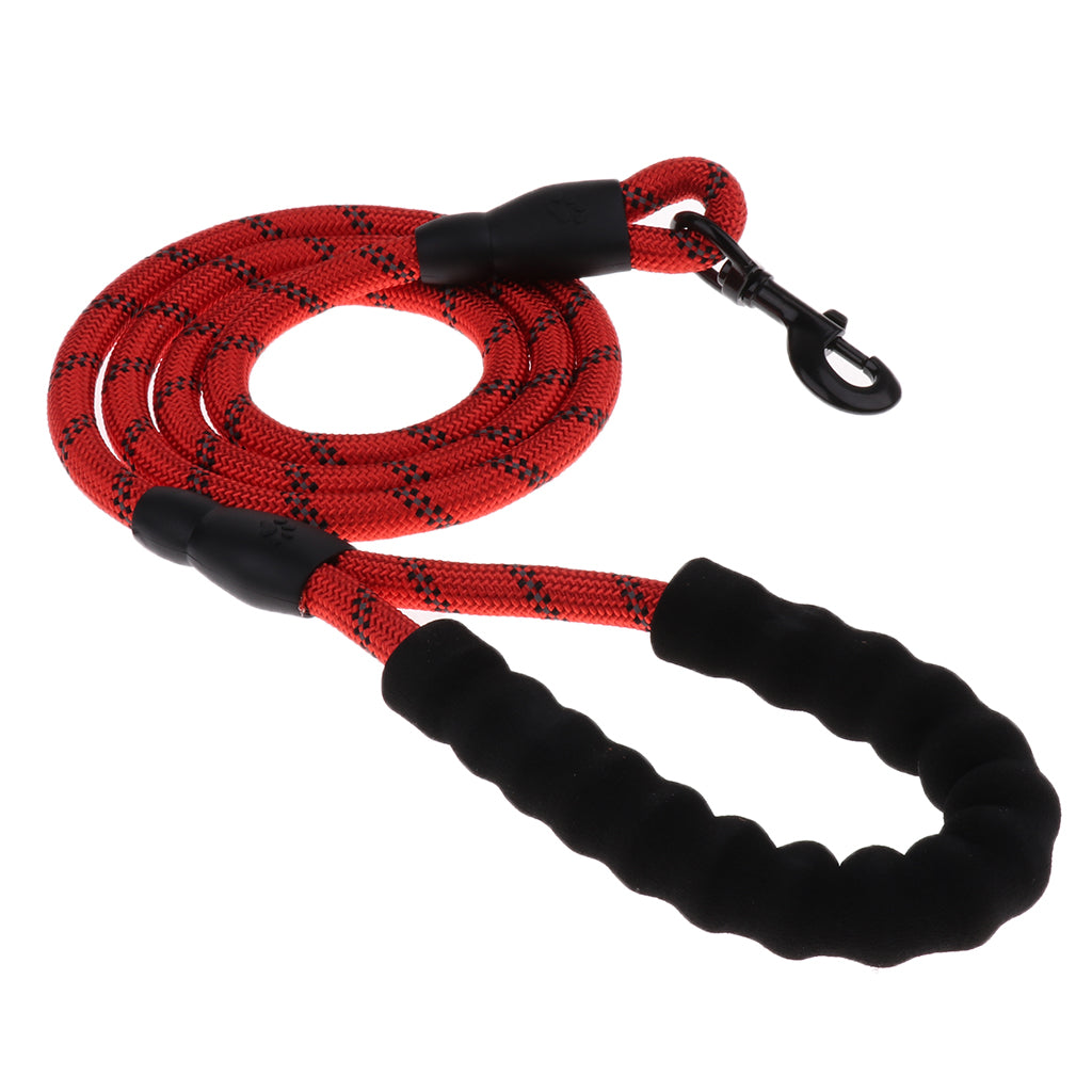 Reflective Dog Harness Set Puppy Leash Training Collar Traction Rope Red