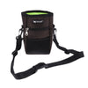 Dog Treat Pouch Training Bag with Adjustable Shoulder Strap Portable Bag Brown