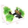 Artificial Plants Grass for Fish Tank Aquarium Ornament Plant  Driftwood #1