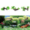 Artificial Plants Grass for Fish Tank Aquarium Ornament Plant  Driftwood #1