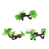 Artificial Plants Grass for Fish Tank Aquarium Ornament Plant  Driftwood #1