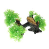 Artificial Plants Grass for Fish Tank Aquarium Ornament Plant  Driftwood #1