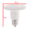 E27 Reptile Breeding Ceramic Emitter Heater Light Bulb White White 150W