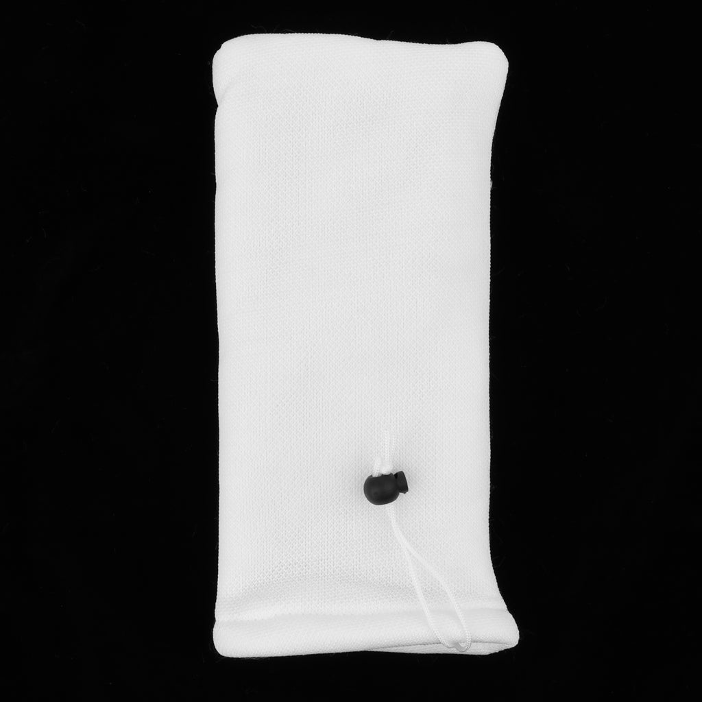 2 pcs White Aquarium Tank Filter Bags Polyester Fish Tank Filter Sock Bags M