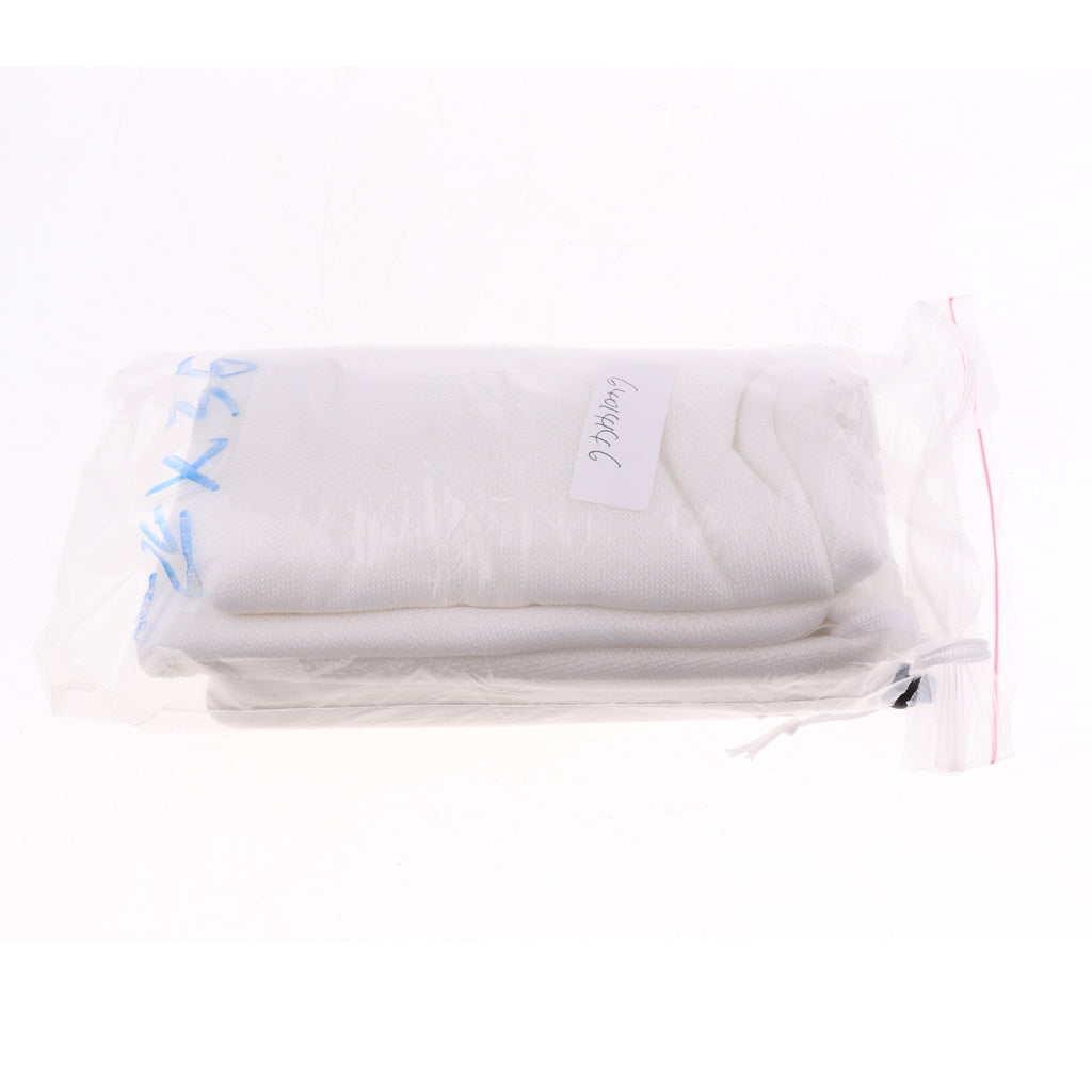 2 pcs White Aquarium Tank Filter Bags Polyester Fish Tank Filter Sock Bags M