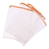 5pcs Aquarium Mesh Media Filter Bag Fish Tank Net Bag White - 44x32.5cm