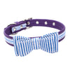 Adjustable Pet Puppy Dog Collar Safety Neck Buckle Strap Purple - M