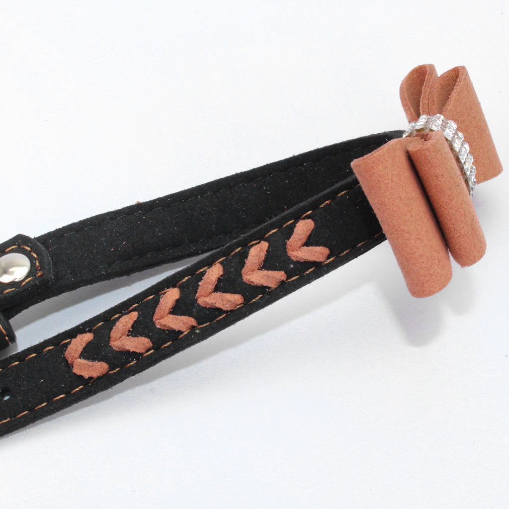 Adjustable Pet Puppy Dog Collar Safety Neck Buckle Strap 3Colors Brown - M