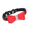 Adjustable Pet Puppy Dog Collar Safety Neck Buckle Strap 3Colors Red - M