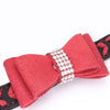 Adjustable Pet Puppy Dog Collar Safety Neck Buckle Strap 3Colors Red - M