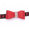 Adjustable Pet Puppy Dog Collar Safety Neck Buckle Strap 3Colors Red - M