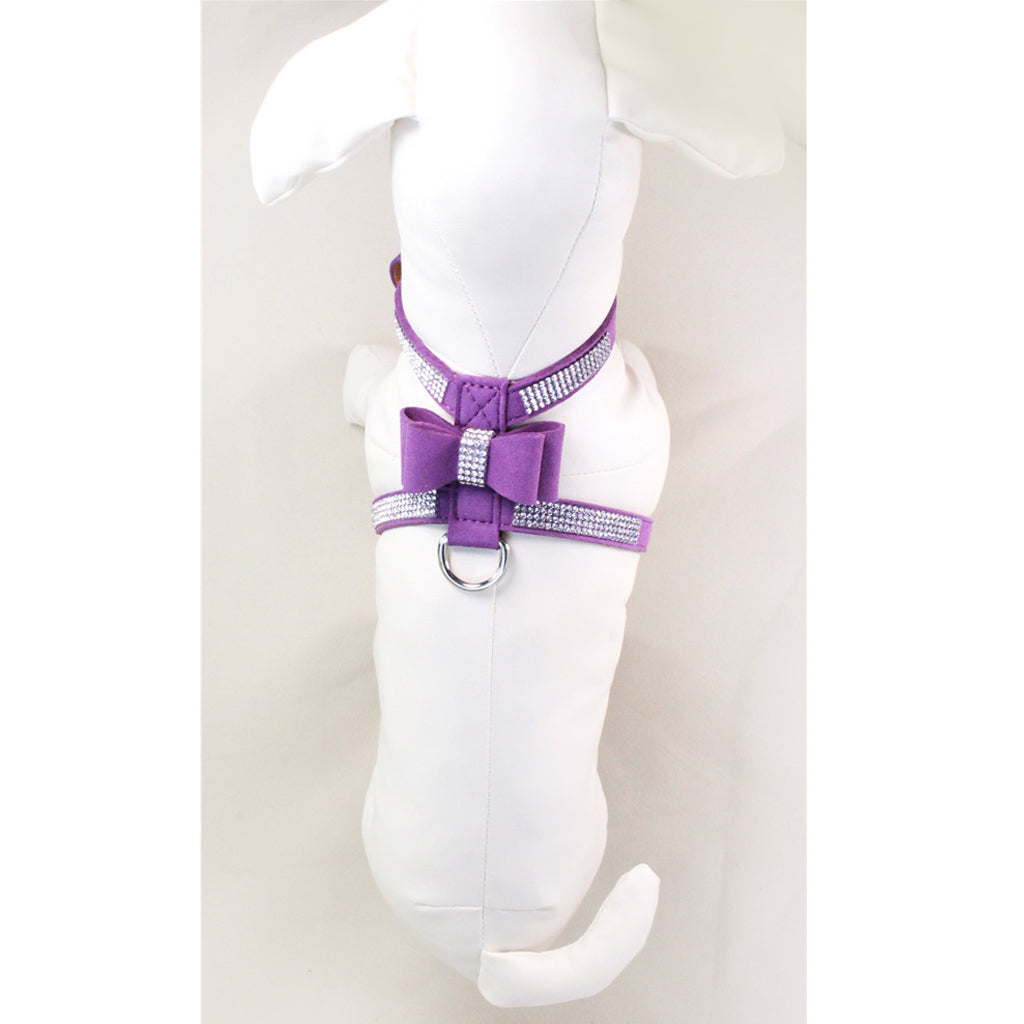 Puppy Adjustable Chest Strap Belt Harness Dog Walking Vest Harness  Purple M