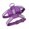 Puppy Adjustable Chest Strap Belt Harness Dog Walking Vest Harness  Purple M