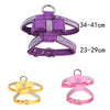 Puppy Adjustable Chest Strap Belt Harness Dog Walking Vest Harness  Purple M