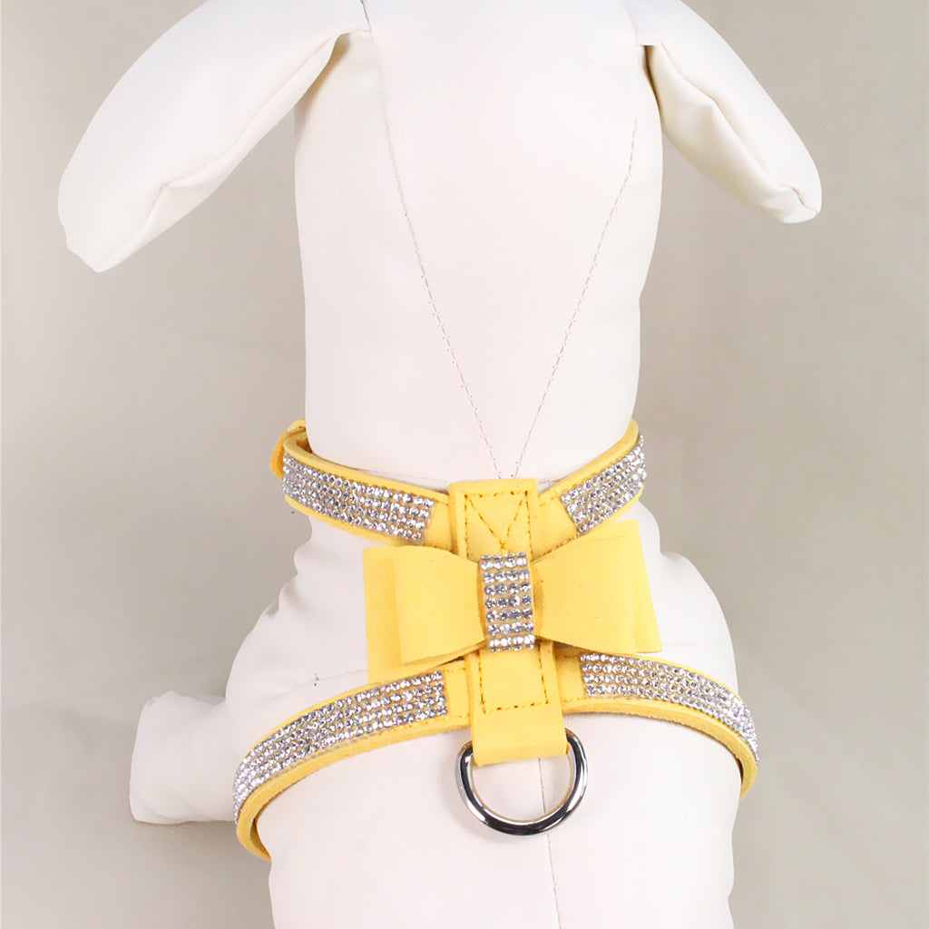 Puppy Adjustable Chest Strap Belt Harness Dog Walking Vest Harness  Yellow M