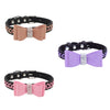 Adjustable Pet Puppy Dog Collar Safety Neck Buckle Strap 3Colors Brown - S