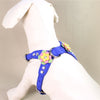 Pet Control Harness for Dog Cat Walk Collar Safety Strap Vest Deep Bule S