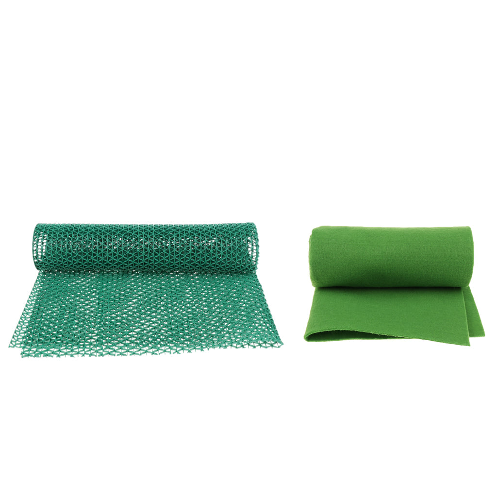 Green Reptile Carpet Fiber Pet Mat 60 x 40cm for Lizards Carpet 60cm