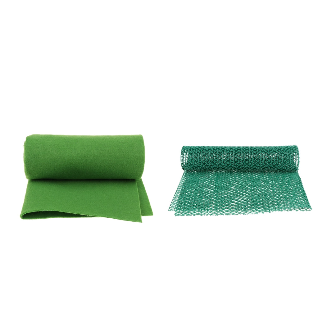 Green Reptile Carpet Fiber Pet Mat 60 x 40cm for Lizards Carpet 60cm