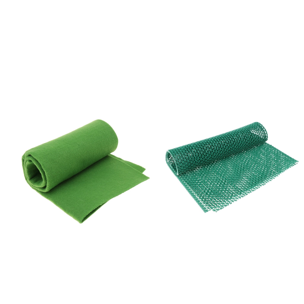 Green Reptile Carpet Fiber Pet Mat 60 x 40cm for Lizards Carpet 60cm