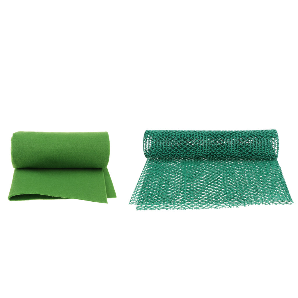 Green Reptile Carpet Fiber Pet Mat 60 x 40cm for Lizards Carpet 60cm