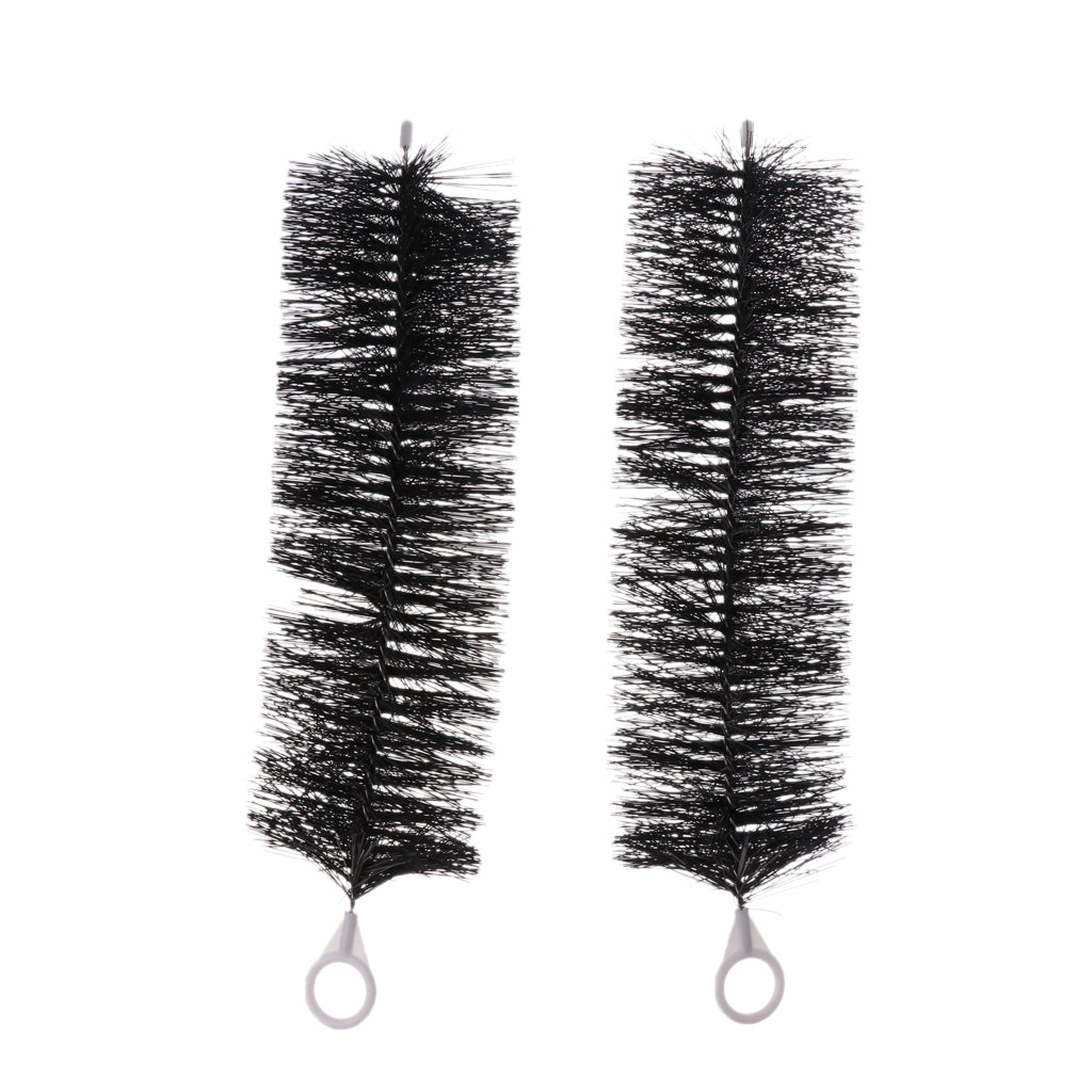 2 pcs Fish Garden Pond Filter Brushes Skimmer Pond Filtration Black 40cm