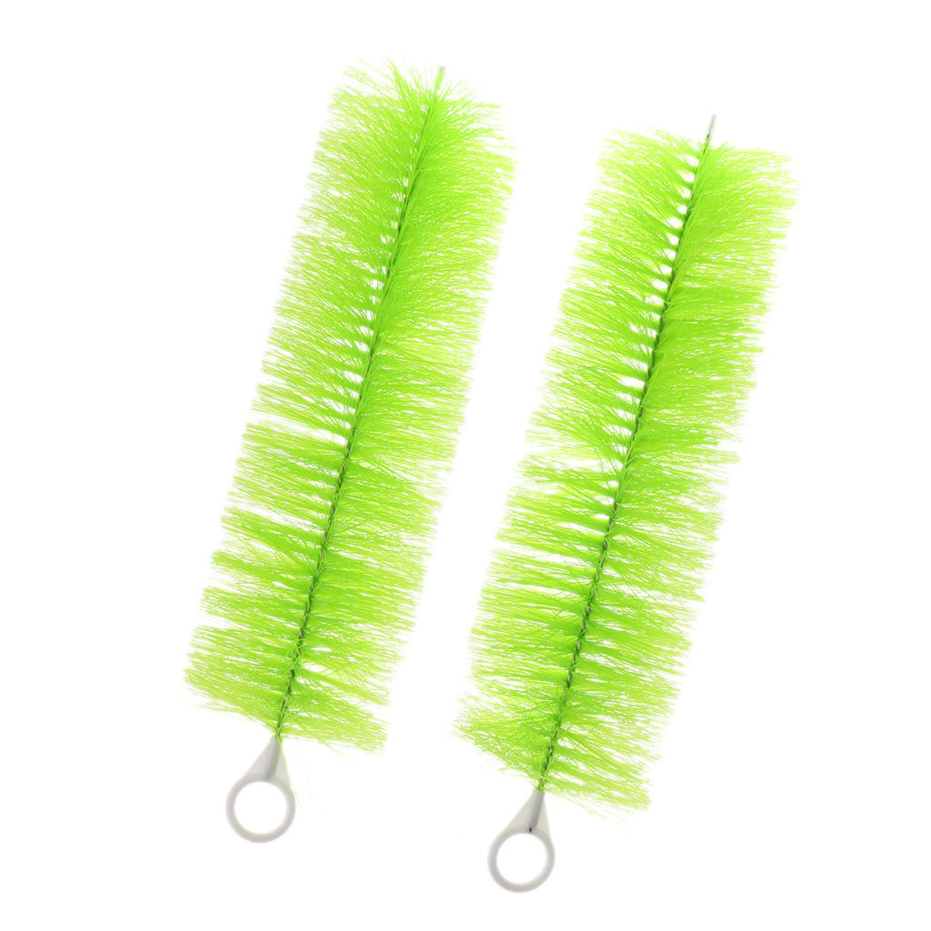 2 pcs Fish Garden Pond Filter Brushes Skimmer Pond Filtration Green 40cm