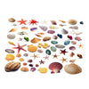 PVC Aquarium Adhesive Background Sticker Fish Tank Decor Multi-Shell L