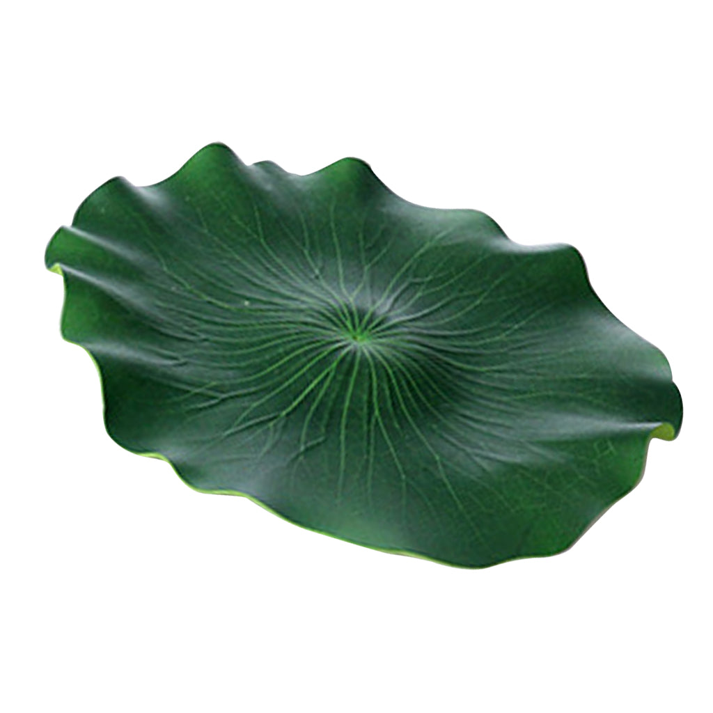 2xArtificial Aquatic Water Grass Fish Tank Aqua Landscape Lotus Decor 40CM