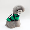 Attractive Pet Dog Sports Hoodie Puppy Sweater Dog Sweatshirt Green - XL