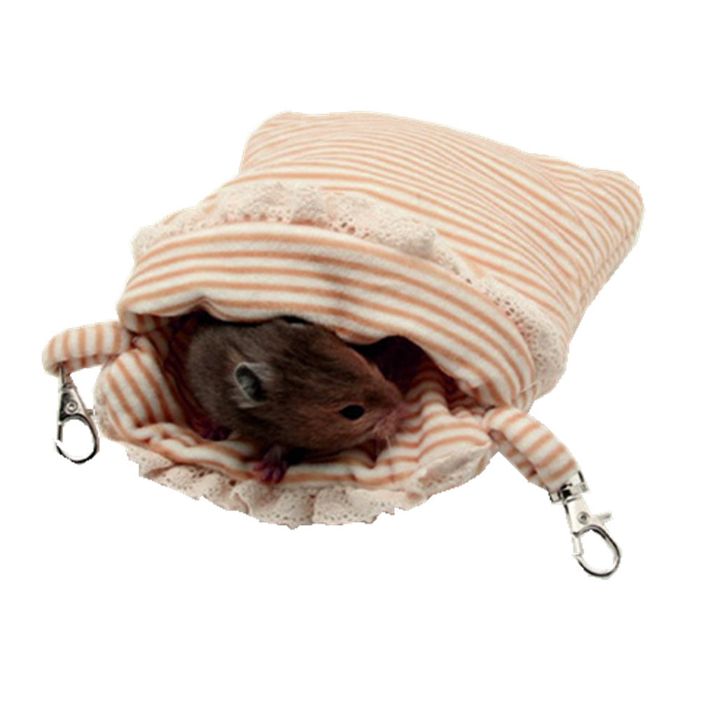 Rat Hamster Hedgehog Chinchilla Ferret Carrier Packet Sleeping Bag Yellow