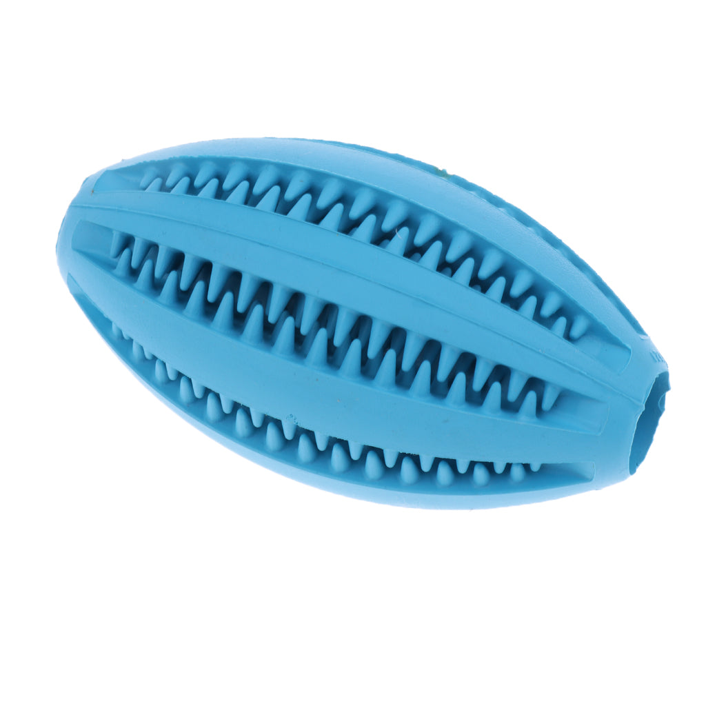 Pets Dogs Cats Chewing Toy Interactive Training Ball Exercise Toy Blue