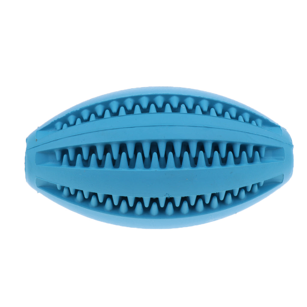 Pets Dogs Cats Chewing Toy Interactive Training Ball Exercise Toy Blue