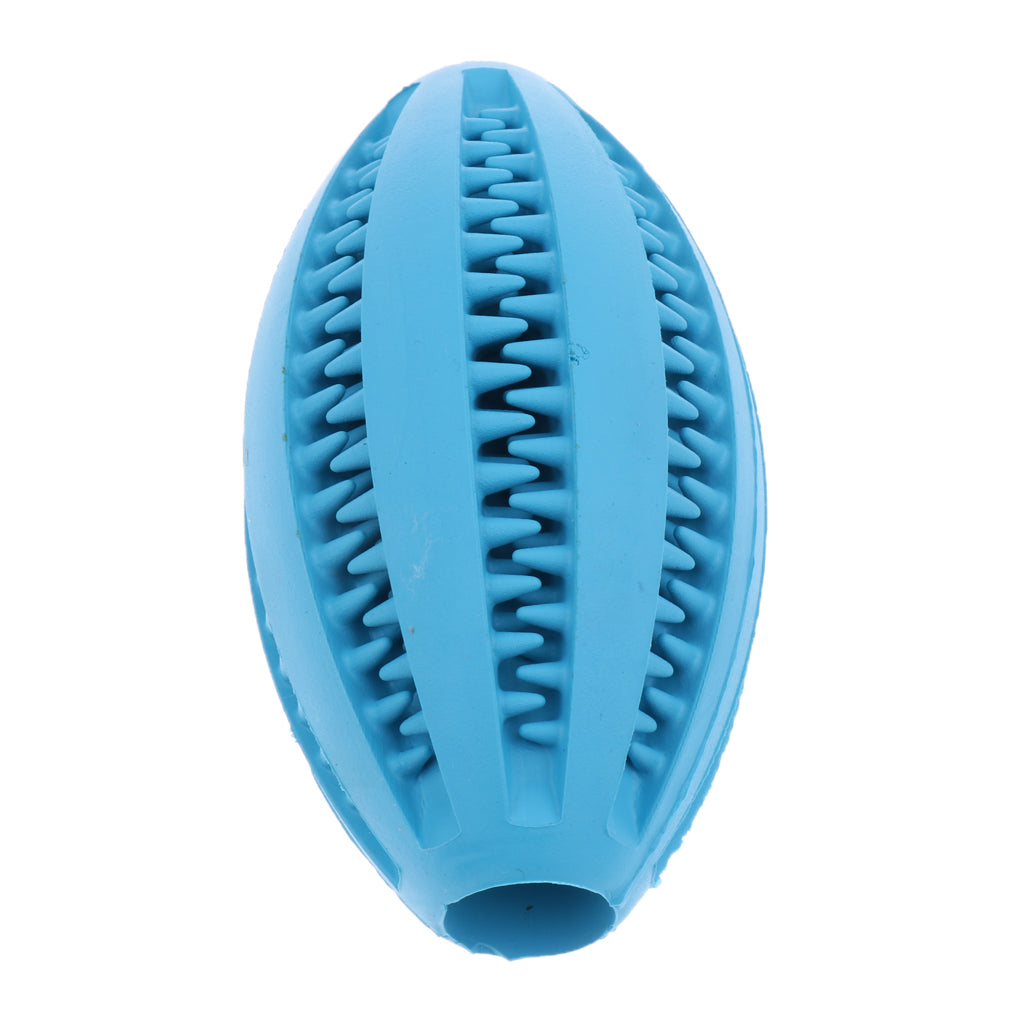 Pets Dogs Cats Chewing Toy Interactive Training Ball Exercise Toy Blue