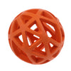 Pet Dog Cat Chewing Toy Interactive Training Ball Exercise Toy Orange - L