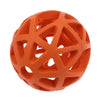 Pet Dog Cat Chewing Toy Interactive Training Ball Exercise Toy Orange - L