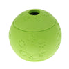 Pet Chew Toy Food Dispenser Rubber Ball Bite-Resistant Clean Teeth Green