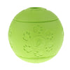 Pet Chew Toy Food Dispenser Rubber Ball Bite-Resistant Clean Teeth Green