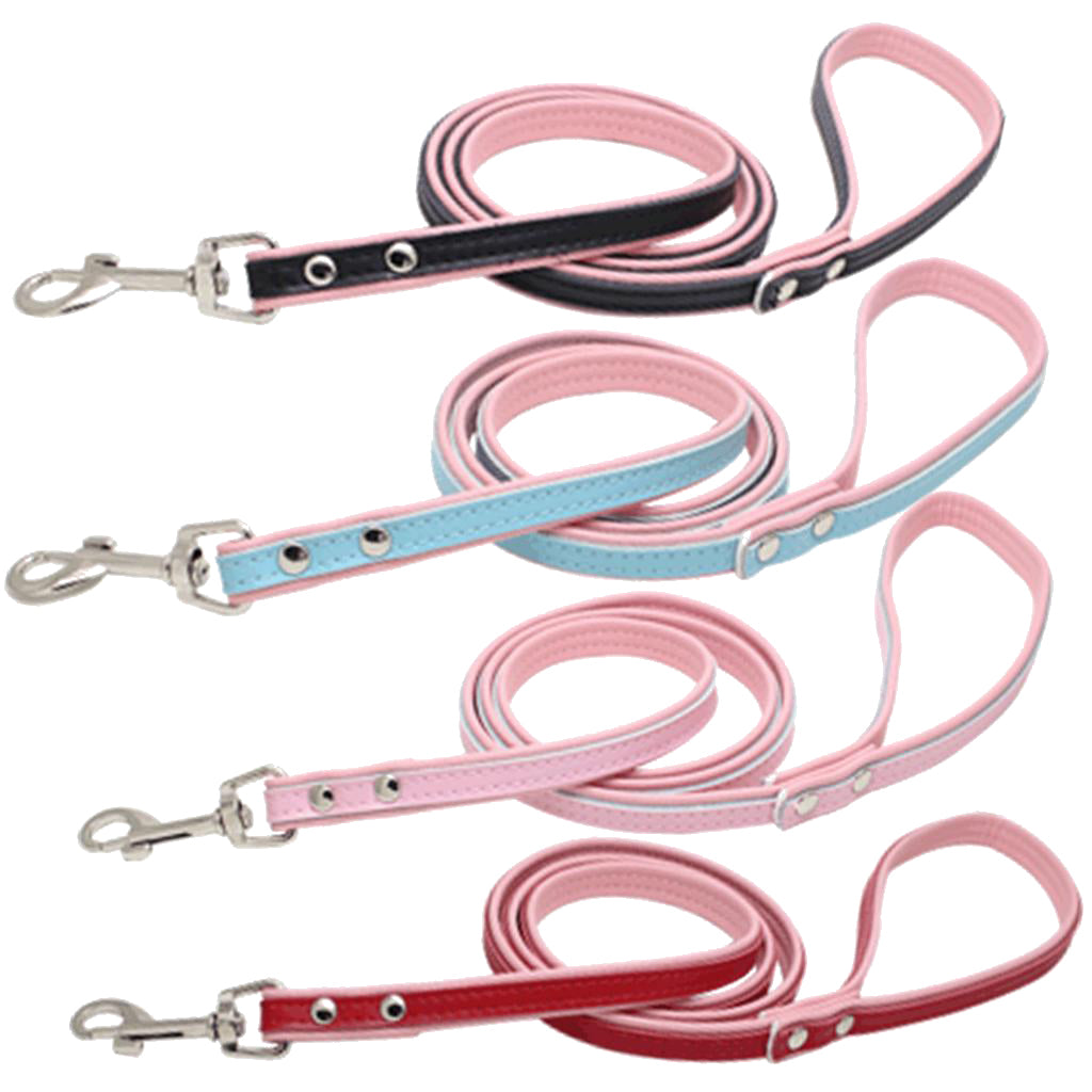 Pet Dog Leash Traction Rope Dog Walking Leash Training Harness Red