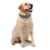 Adjustable PU Leather Rivet Pet Collar Puppy Dog Collar Neck Strap Black_L