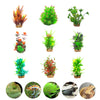 Artificial Aquarium Tank Plastic Platns Water Plant Tank Decoration Ornament 13#